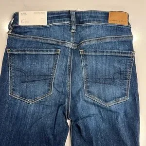 Jeans (jegging) Femme American Eagle, Taille 2, Couleur Violet, Nouvelle - Sans étiquettes
